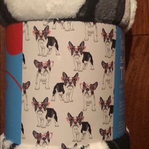 Soft throw French Bulldog